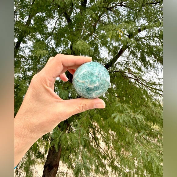 Amazonite sphere - Picture 2 of 5
